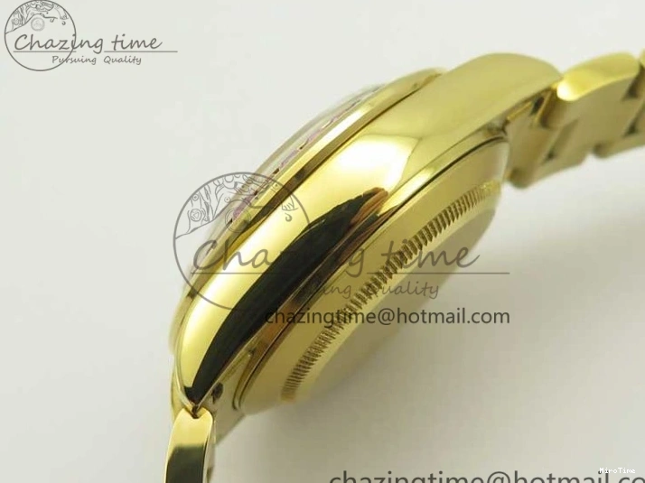 MiroTime 0307 Daytona 116589RBOW YG Rainbow Crystal BLF Best Edition Black Dial on YG Bracelet A ZeroBulk 3352